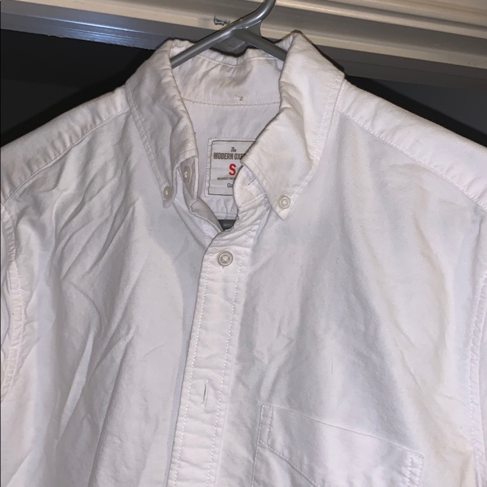 Gap white Oxford button down